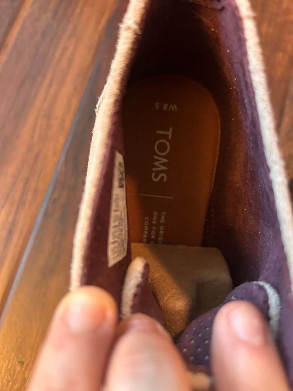 TOMS Women's Kala Lace-Up Wedge Ankle Boots in Desert Taupe Suede boho NWT - Picture 9 of 12
